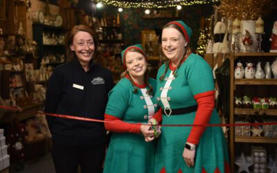 ELVES DROP IN TO OPEN OUR NEW CHRISTMAS SHOP